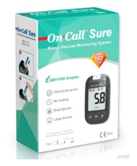 מד סוכר גלוקומטר On Call Sure