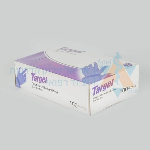 כפפות חד פעמיות ניטריל - 100 יח'